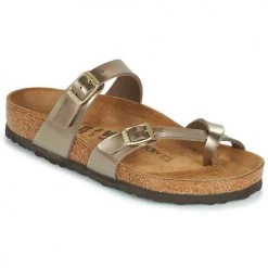 Chaussures Femme Mules Birkenstock MAYARI Doré