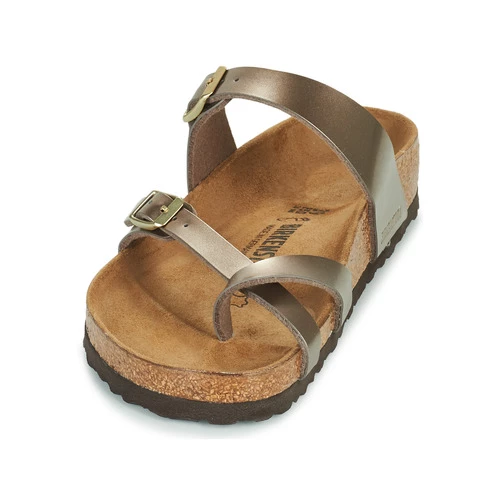 Chaussures Femme Mules Birkenstock MAYARI Doré 5 Chaussures Femme Mules Birkenstock MAYARI Doré – Image 3