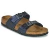 Chaussures Femme Mules Birkenstock SYDNEY Bleu 2 Chaussures Femme Mules Birkenstock SYDNEY Bleu -Mules Soldes2022 18980450 500 A