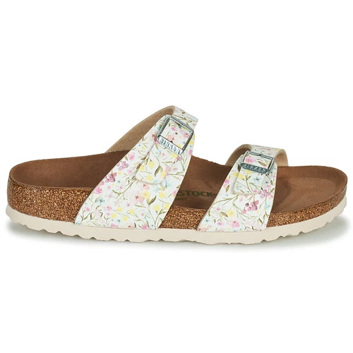 Chaussures Femme Mules Birkenstock SYDNEY Blanc 4 Chaussures Femme Mules Birkenstock SYDNEY Blanc – Image 2