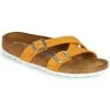 Chaussures Femme Mules Birkenstock YAO BALANCE SFB Orange -Mules Soldes2022 18980458 500 A