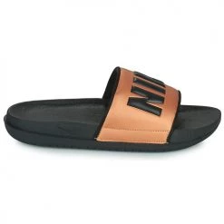 Chaussures Femme Claquettes Nike NIKE OFFCOURT Noir / Bronze -Mules Soldes2022 19008305 500 B