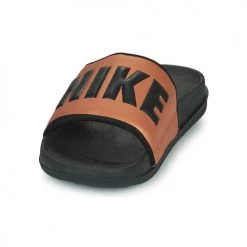 Chaussures Femme Claquettes Nike NIKE OFFCOURT Noir / Bronze -Mules Soldes2022 19008305 500 C