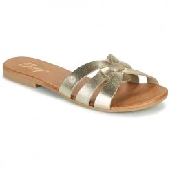 Chaussures Femme Mules Betty London OIGILE Doré