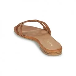 Chaussures Femme Mules Minelli NANCIA Marron -Mules Soldes2022 19057460 500 E