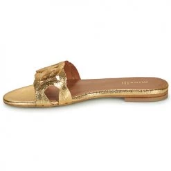 Chaussures Femme Mules Minelli NANCIA Doré -Mules Soldes2022 19057461 500 D