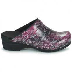 Chaussures Femme Sabots Sanita ISALENA Noir / Rose -Mules Soldes2022 19784767 500 B