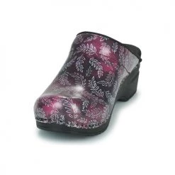 Chaussures Femme Sabots Sanita ISALENA Noir / Rose -Mules Soldes2022 19784767 500 C