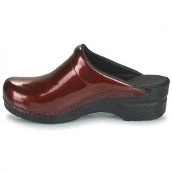 Chaussures Femme Sabots Sanita SONJA Bordeaux -Mules Soldes2022 19784775 500 D
