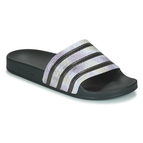 Chaussures Femme Claquettes adidas Originals ADILETTE Noir / Argent 3 Chaussures Femme Claquettes adidas Originals ADILETTE Noir / Argent