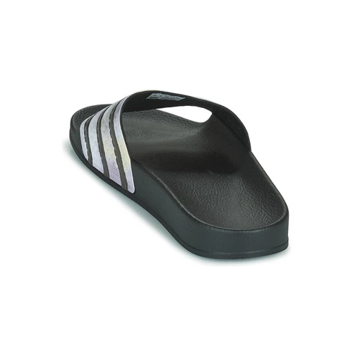 Chaussures Femme Claquettes adidas Originals ADILETTE Noir / Argent 7 Chaussures Femme Claquettes adidas Originals ADILETTE Noir / Argent – Image 5