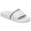 Chaussures Femme Claquettes adidas Originals ADILETTE Blanc / Vert / Rose -Mules Soldes2022 19933654 500 A