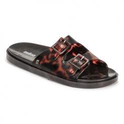 Chaussures Femme Mules Melissa MELISSA WIDE AD Marron / Noir