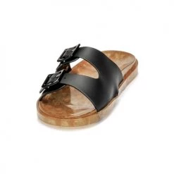 Chaussures Femme Mules Melissa MELISSA WIDE AD Noir -Mules Soldes2022 19984265 500 C