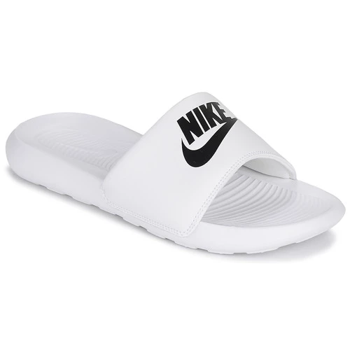 Chaussures Femme Claquettes Nike VICTORI ONE Blanc 3 Chaussures Femme Claquettes Nike VICTORI ONE Blanc