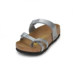 Chaussures Femme Mules Birkenstock MAYARI Argenté -Mules Soldes2022 20813 500 C