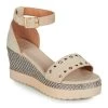 Chaussures Femme Sabots Les Petites Bombes DELIA Beige