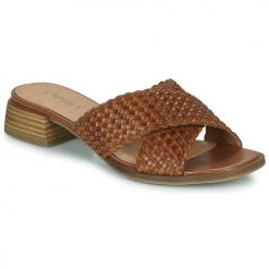 Chaussures Femme Mules Caprice 27200 Cognac