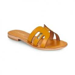 Chaussures Femme Mules Les Tropéziennes par M Belarbi DAMIA Jaune