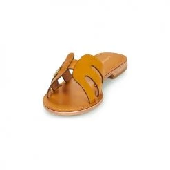 Chaussures Femme Mules Les Tropéziennes par M Belarbi DAMIA Jaune -Mules Soldes2022 21134863 500 C