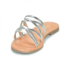 Chaussures Femme Mules Les Tropéziennes par M Belarbi DILOU Argent 9 Chaussures Femme Mules Les Tropéziennes par M Belarbi DILOU Argent -Mules Soldes2022 21134894 500 C