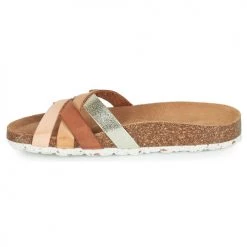 Chaussures Femme Mules Les Tropéziennes par M Belarbi ZIRIA Marron -Mules Soldes2022 21134949 500 D