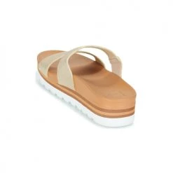 Chaussures Femme Mules Reef CUSHION VISTA HI Doré -Mules Soldes2022 21182894 500 E