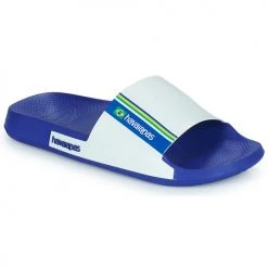 Chaussures Claquettes Havaianas SLIDE BRASIL Bleu