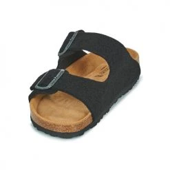 Chaussures Femme Mules Shepherd CASSANDRA Noir -Mules Soldes2022 21191366 500 C