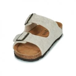 Chaussures Femme Mules Shepherd CASSANDRA Crème -Mules Soldes2022 21191367 500 C