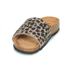 Chaussures Femme Mules Shepherd BONNIE Leopard -Mules Soldes2022 21191368 500 C