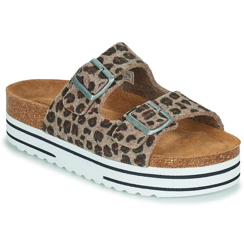 Chaussures Femme Mules Shepherd KATTIS Beige 3 Chaussures Femme Mules Shepherd KATTIS Beige