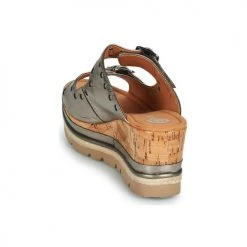 Chaussures Femme Mules Mam'Zelle PULSE Etain 11 Chaussures Femme Mules Mam'Zelle PULSE Etain -Mules Soldes2022 21200066 500 E