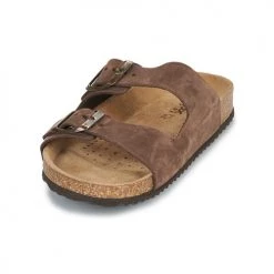 Chaussures Femme Mules Geox D BRIONIA Marron -Mules Soldes2022 21201118 500 C