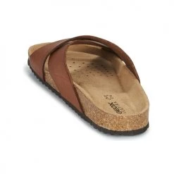 Chaussures Femme Mules Geox D BRIONIA Cognac -Mules Soldes2022 21201124 500 E