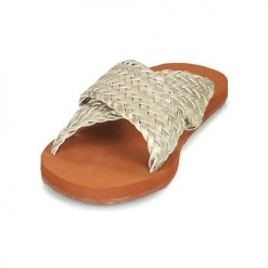 Chaussures Femme Mules Roxy ROSELANI Doré -Mules Soldes2022 21206069 500 C