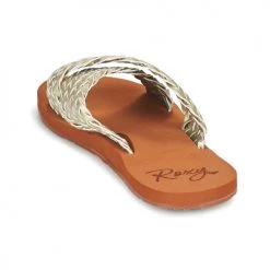 Chaussures Femme Mules Roxy ROSELANI Doré -Mules Soldes2022 21206069 500 E