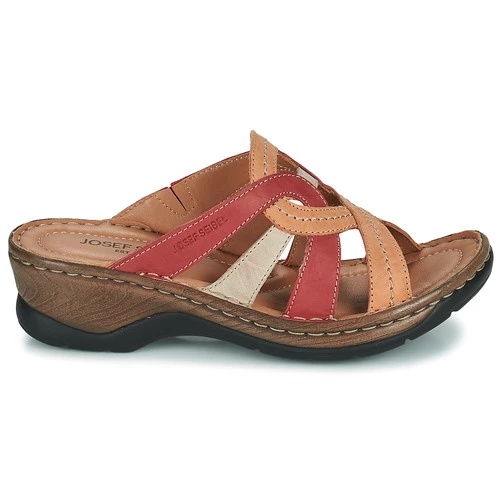 Chaussures Femme Mules Josef Seibel CATALONIA 01 Orange / Rouge 4 Chaussures Femme Mules Josef Seibel CATALONIA 01 Orange / Rouge – Image 2