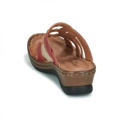 Chaussures Femme Mules Josef Seibel CATALONIA 01 Orange / Rouge 11 Chaussures Femme Mules Josef Seibel CATALONIA 01 Orange / Rouge -Mules Soldes2022 21255551 500 E