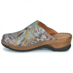 Chaussures Femme Sabots Josef Seibel CATALONIA 51 Bleu -Mules Soldes2022 21255555 500 D