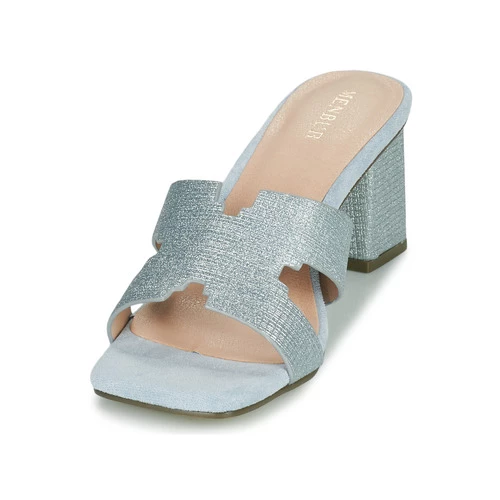 Chaussures Femme Mules Menbur Mese Bleu 5 Chaussures Femme Mules Menbur Mese Bleu – Image 3