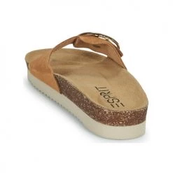 Chaussures Femme Mules Esprit Marron -Mules Soldes2022 21256364 500 E