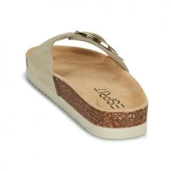 Chaussures Femme Mules Esprit Beige 11 Chaussures Femme Mules Esprit Beige -Mules Soldes2022 21256365 500 E