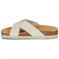 Chaussures Femme Mules Esprit Beige -Mules Soldes2022 21256366 500 D