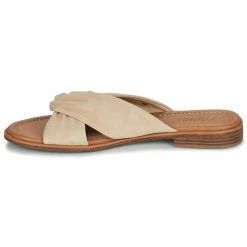Chaussures Femme Mules Esprit Beige -Mules Soldes2022 21256367 500 D