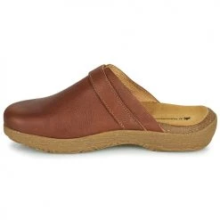 Chaussures Femme Sabots El Naturalista WAKATIWAI Marron -Mules Soldes2022 21426796 500 D