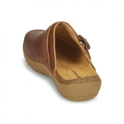 Chaussures Femme Sabots El Naturalista WAKATIWAI Marron -Mules Soldes2022 21426796 500 E