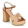 Chaussures Femme Mules Unisa VENZA Beige / Marron 1 Chaussures Femme Mules Unisa VENZA Beige / Marron -Mules Soldes2022 21426895 500 A