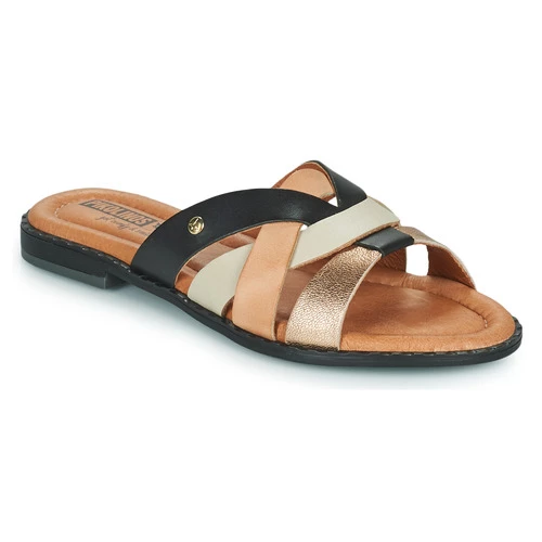 Chaussures Femme Mules Pikolinos ALGAR W0X Noir / Beige 3 Chaussures Femme Mules Pikolinos ALGAR W0X Noir / Beige