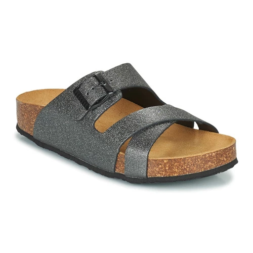 Chaussures Femme Mules Plakton CP_BOLUDO Gris 3 Chaussures Femme Mules Plakton CP_BOLUDO Gris